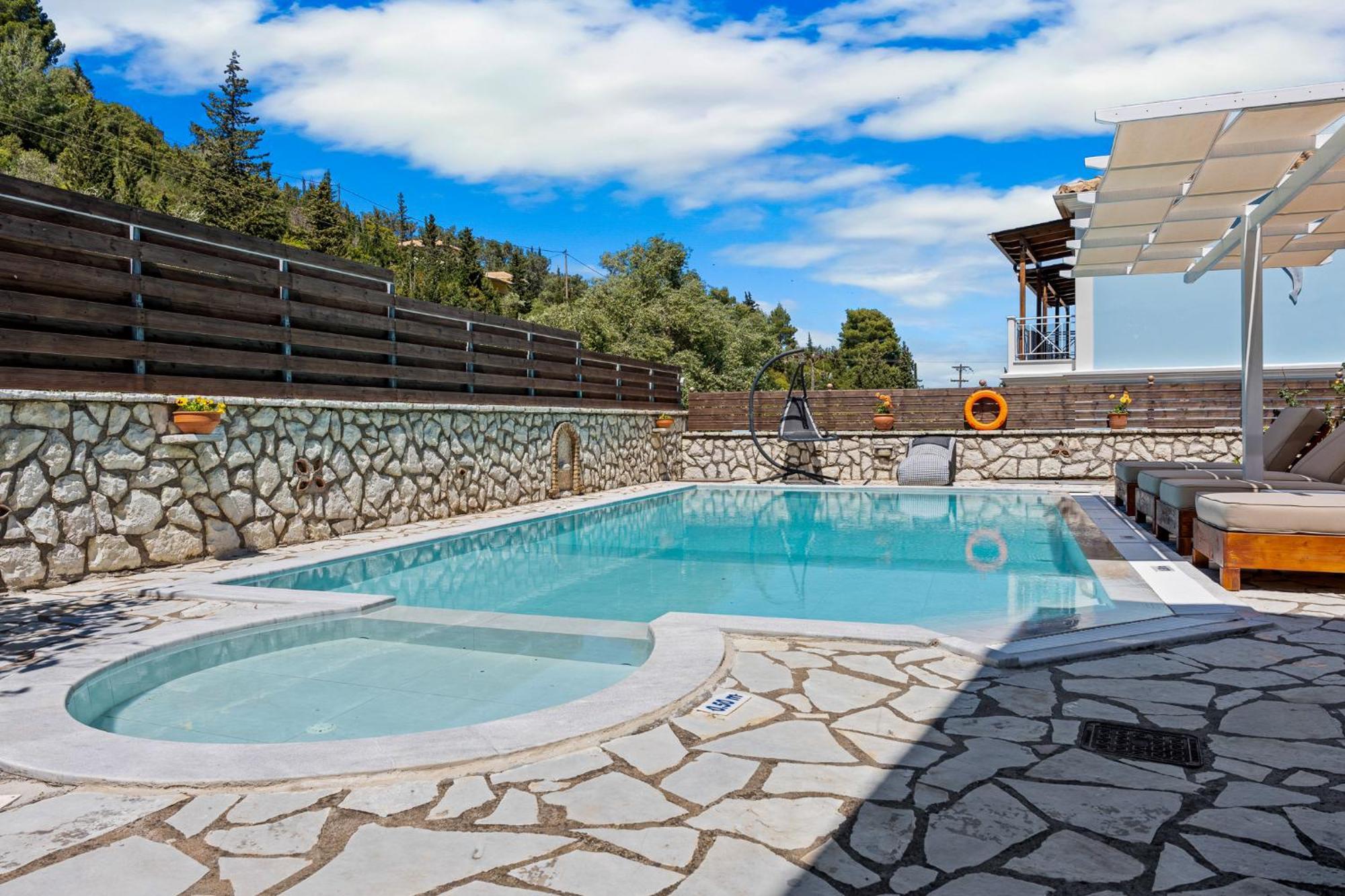Villa Semipuella Ayios Nikitas Bagian luar foto