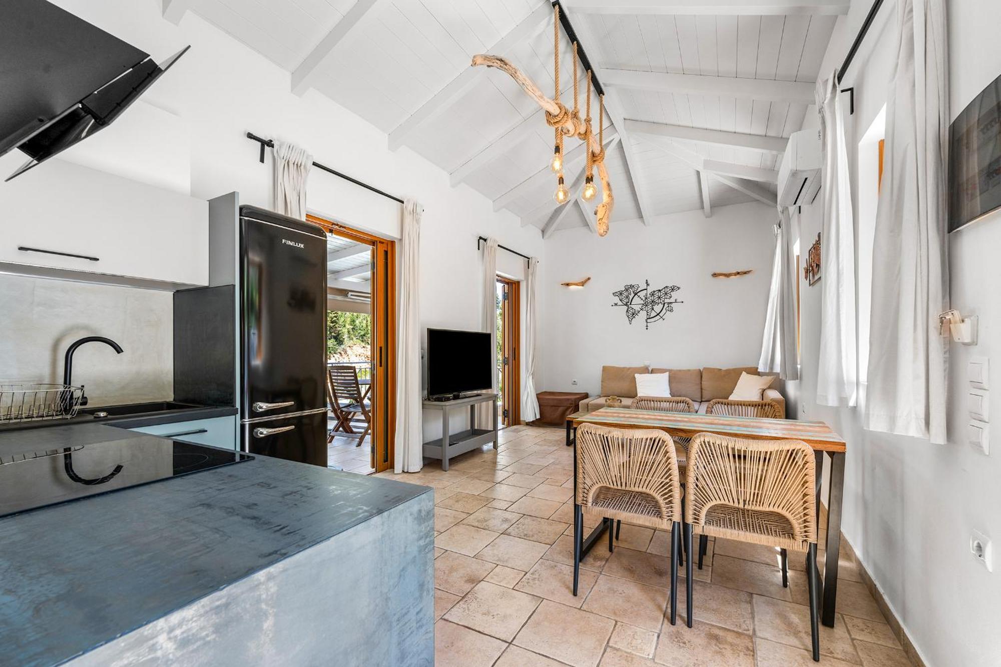 Villa Semipuella Ayios Nikitas Bagian luar foto