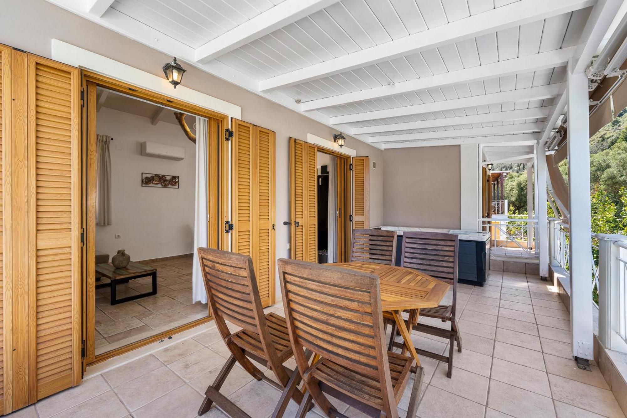 Villa Semipuella Ayios Nikitas Bagian luar foto