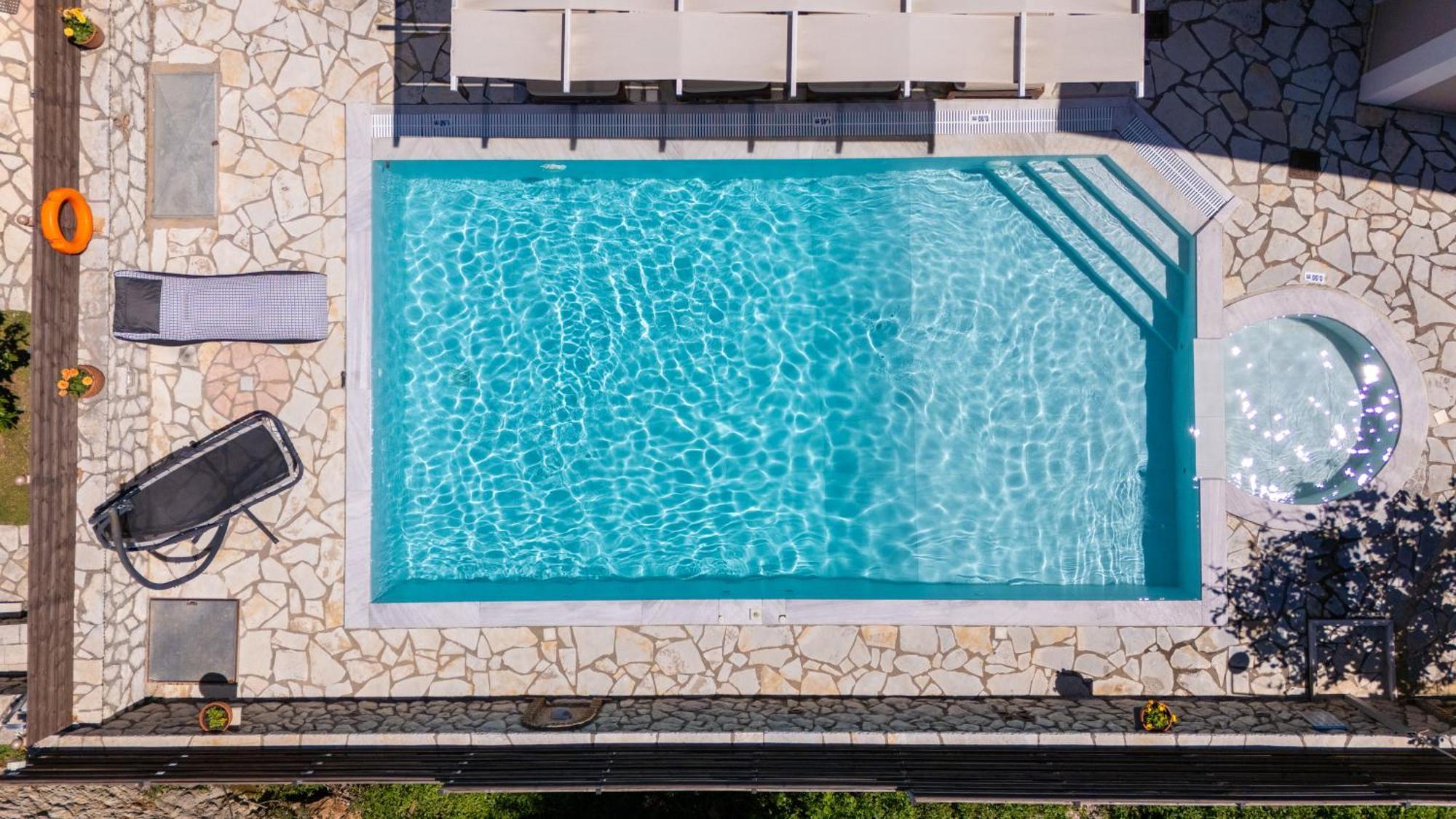 Villa Semipuella Ayios Nikitas Bagian luar foto